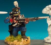 PN14 Line Infantryman - Barretina Cap - Grenadier Kneeling Firing (1 Figure)