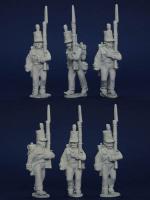 PSNRPK17 Prussian Reservists In British Manufactured Uniforms, Marching (6 Figures)