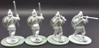 PUN06 Carthaginian Libyan Spearmen (4 Figures)