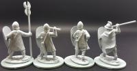 PUN07 Carthaginian Libyan Citizen Warriors Command( 4 Figures)