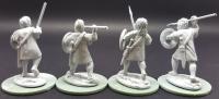 PUN09 Carthaginian Libyan Javelinmen (4 Figures)