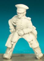 RN55 Officer In Greatcoat - Mounted Officer In Forage Cap (1 Figure)