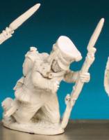 RN6 Musketeer / Jager - Kneeling Wounded (1 Figure)