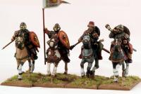 RUSC01 Rus Hearthguards — Mounted Druzhina / Militia Command (4 Figures)