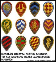 RUS(GB)6 Russian Militia (Large Teardrop)