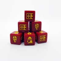 SD01 Continental Dice: Norman, Carolingian, Polish (8 dice) - SAGA Age of Vikings