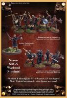 SAGA Starter Deal - Age of Invasions - The Saxons (metal figures)