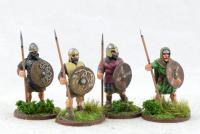 SCT03 Scottish Nobles (Fianna/Toisech/Thanes) (4 Figures)