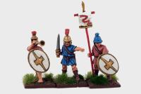 SCR09 Successor Skirmish Command (Thureophoroi) (3 Figures)