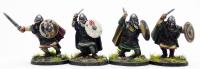 SDFS04a Dwarf Hearthguard 01 (4 Figures) - SAGA Age of Magic