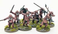 SDVR08b Dvergr Berserkers / Hunters With Bald Heads (Warriors) (8 Figures) - SAGA Age of Magic