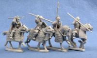SGH02b Goth Hearthguard — Mounted Cataphracts (4 Figures)
