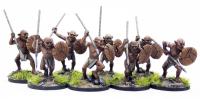 SGOB06 Mountain Goblin (Snaga) Warriors (8 figures) - SAGA Age of Magic