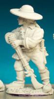 SN52(FR) Guerrilla Loading Musket - Shirt, Wide Brimmed Hat (1 Figure)