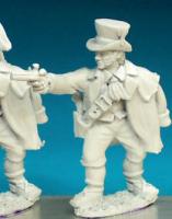 SN73(FR) Guerrilla Standing Firing Pistol - Slung Coat, Top Hat (1 Figure)