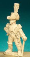 SNA10 Gunner In Round Hat With Turned Up Brim - Officer At Ease (1 figure)