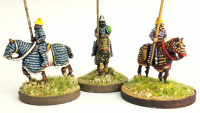SPBG003 Sassanid Persian Cataphracts (Upright) (4 mounted Figures)