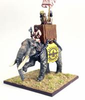 SPBG010 Sassanid Persian Elephant (1 elephant 3 riders)