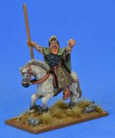 SPR08 Pagan Mounted on Pony (Priest / Seer) / Bishop - SAGA Swords for Hire / Dogs of War (1 Figure)