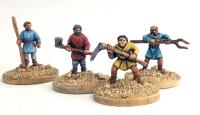 SRBG007 Sub Roman British Peasant Levy (8 Figures)