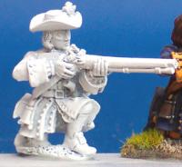 SS13(FR) WSS Musketeer, Kneeling Firing (1 Figure)