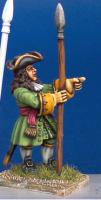 SS45(FR) WSS Officer With Spontoon, Standing Pointing (1 Figure)