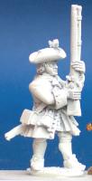 SS7(FR) WSS Musketeer, Standing, Musket Held To Front (1 Figure)