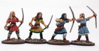 SSM05 Shieldmaiden Archers (Levy) (12 figures) - SAGA Age of Magic/Vikings