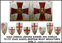 SUDL 2 Undead Legions Banner & Undead Heater Shield Transfers
