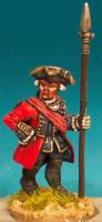 SYB13 British / Hanoverian Officer With Spontoon (1 Figure)