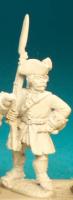 SYF4 Infantryman (Unfastened Coat) - Grenadier Standing, Musket Upright (1 Figure)