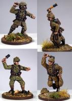 TURK12 Bombers (Separate Heads) (4 Figures)
