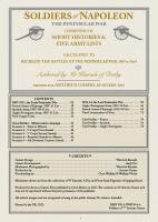 The Peninsular War - Soldiers of Napoleon Supplement