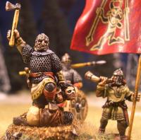 GET11 Warlord with Command — Penda of Mercia, The Last Pagan Saxon King (3 Figures)