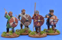VIK12 Viking Shieldwall (Bondi) (4 Figures)