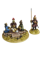 MNC12 Mongol Vignette (Victory Feast) (4 Figures Plus Feast)
