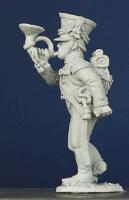 WN80 Wurttemberg Jager 1812 Onwards - Hornist Advancing Playing (1 Figure)