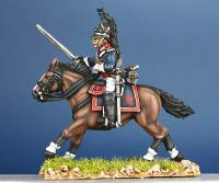 WNC1 Chevau - Leger - Trooper Charging (Separate Pivoting Arm) (1 Figure)