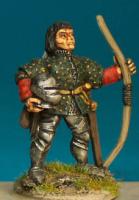 WR102 Captain Of Archers Standing Holding Helmet Under His Arm (1 Figure)