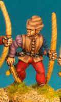 WR19 Archer Reaching For Arrow - Leather Jerk And Soft Hat (1 figure)