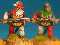 WR35 Halberdier - Levelled Halberd - Jack And Kettle Hat (1 Figure)