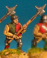 WR44 Halberdier - Halberd At High Porte - Livery Jacket & Barbute (1 Figure)