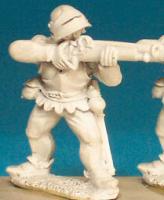WR74 Handgunner Firing - Breastplate Visored Sallet (Visor Up) (1 Figure)