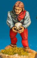 WRA6 Artillery Crewman - Gunner With Bombard Ball (1 Figure)