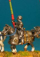 WRC11 Mounted Man At Arms - Lance Upright - Italian Armour, Armet (1 Figure)
