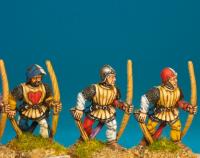 WRPK12 Mixed Archers Pack - War Of The Roses (6 Figures)