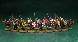 Wessex Bondi Warriors (16 Figures) (Brunanbuhr: The Battle for Britain)