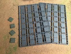 20mm x 20mm Paved Effect Bases