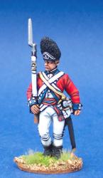 40A109 Fusilier Sergeant Marching (1 figure) (40mm)