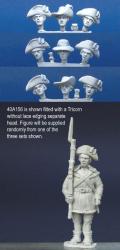 40A156 Standing - Hunting Shirt - Sergent Standing With Musket (1 Figure) (40mm)